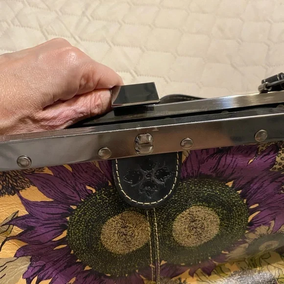 Floral Patterned Women's Bag - Picture 4 of 9